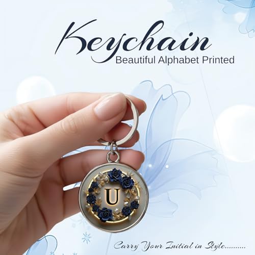 Image of magical gifts MG | Premium Alphabet & Initial Metal Keychain for Bags & Keys | Double-Sided | Personalized Initial Charm Keyring | Heavy-Duty Metal | Perfect for Gifting & Daily Use