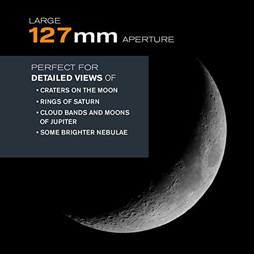 Telescopio Astronómico Refractor 150X con Trípode Portátil miniatura 2