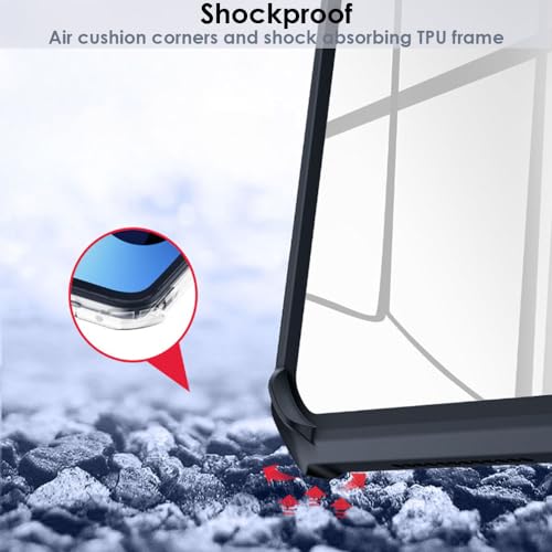 Coque Apple iPad Air 13" 2024 M2 TECHGEAR antichoc avec support - 7
