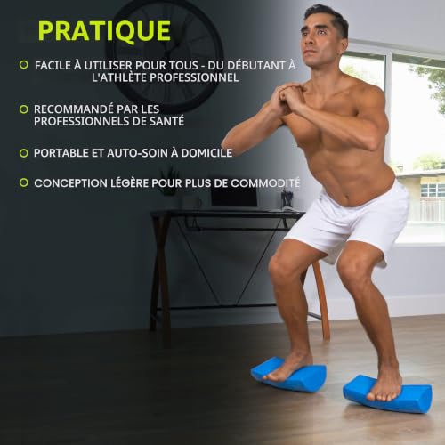 ProsourceFit Flex Foam Rollers for Muscle Massage, Physical Therapy, Core & Balance Exercises Stabilization, 12-Inch – vue 6