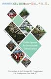 Public Spaces for Sustainable Urbanization: Proceedings of the 5 October 2015 Conference at UN Headquarters, New York, NY