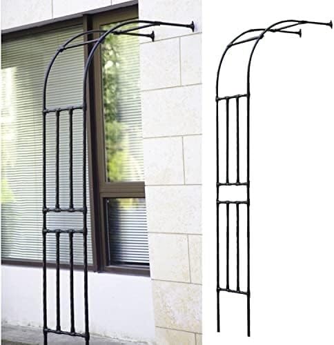 bettght Garden arch,Garden Trellis Arch for Climbing Plants, Weather-Resistant Vine Support, Ideal for Roses and Garden Decoration(260x240cm)