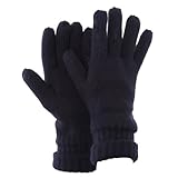 FLOSO® Mens Thinsulate Knitted Winter Gloves (3M 40g)