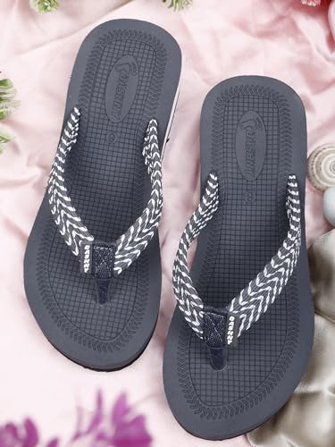 Image of Dashny Women's (1434) |Extra Super Soft Comfortable Slippers |Brown Casual Slides Slippers