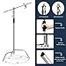 GSYXERGILES Heavy Duty C-Stand, Stainless Steel Tripod with Boom Arm - Max Height 10.5FT/320CM Photography Light Stand with 4.2FT/128CM Holding Arm for Studio Monolight, Softbox, Reflector