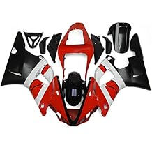Red White Black Motorcycle Complete Fairings Fit for Yamaha YZF1000 R1 2000 2001 YZF-R1 00 01 Injection Mold ABS Plastic Bodywork Body Kit