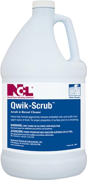 NCL QWIK-SCRUB SCRUB & RECOAT CLEANER HEAVY DUTY FORMULA
