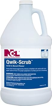 NCL QWIK-SCRUB SCRUB & RECOAT CLEANER HEAVY DUTY FORMULA
