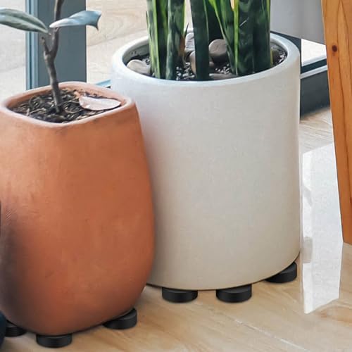 Soporte elevador para jardineras SEWACC con protección contra golpes y drenaje de agua 20 piezas 5
