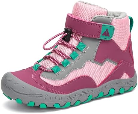 Mishansha Kinder Wanderschuhe Trekking Wanderstiefel Outdoor Trekkingschuhe 24-38 EU