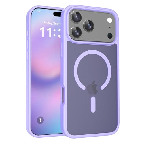 Coque rigide iPhone 11 violette solide pour éviter les rayures et chutes