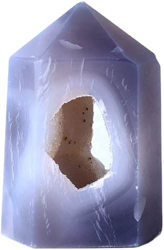 Miniatura 2 de Clúster de cristal natural Espécimen mineral ágata Geoda varita Piedra de cristal Cristal de geoda mineral (3.53-7.05 oz)