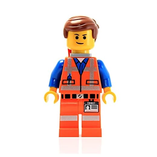 LEGO The Movie LOOSE Mini Figure Emmet with Piece of Resistance