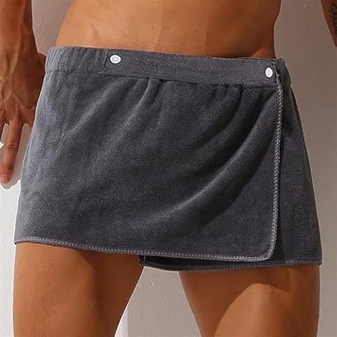 YumSur Quick Dry Microfibre Bath Wrap for Men Cover