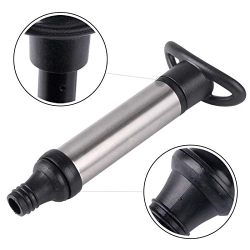 Bomba de vacío de ahorro de vinos y tapones de vacío de acero inoxidable (9PCS) 7