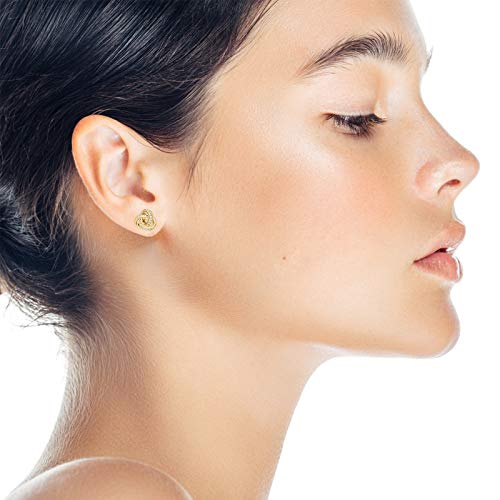 Bridesmaids Earrings Set Bridesmaid Proposal Gifts I Couldn't Tie The Knot Without You Wedding Jewelry Bridesmaids Gifts Love Knot Earrings Set of 4/64