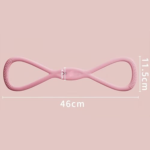 Miniatura 7 de Luminousdo - Bandas de resistencia, figura 8, bandas de ejercicio con asas para mujeres y hombres, bandas elásticas para entrenamiento,