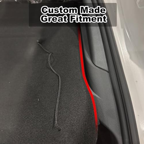 Image of Compatible with Mazda CX30 CX-30 Accessories 2020-2026 Cargo Cover,Non-Retractable Trunk Cover Organizer Security Shielding Shade Tonneau Cover Luggage Cover Black