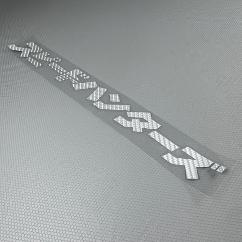 Image of Car Stickers Auto Front Windshield Window Decal Bumpers for Japanese JDM SH Speedhunters Decal Tape 1000x120mm (Carbon Fibre Grey)