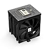 Thermalright Burst Assassin 120 Vision Black CPU Air Cooler, Desktop CPU Cooler with 1500RPM Speed,320x240 Resolving Power IPS LCD Screen with 2.4in,PC Cooling for Intel lga1851/1700/115X,AM4/AM5