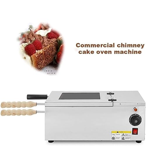 Macchina per Cono del Gelato Commerciale 1500W, Macchina elettrica del Cono del Gelato con rulli in Acciaio Inossidabile, Controllo della Temperatura per Il Ristorante Home Kitchen Snack Bar, 110V
