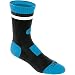 ASICS Craze Crew, Black/Cyan Blue, Small