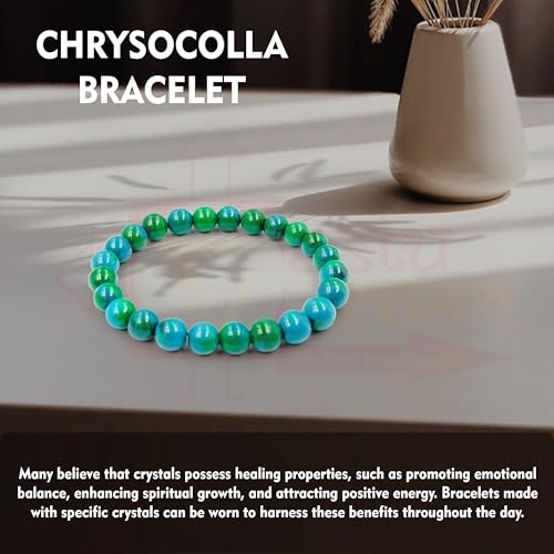 Image of Certified Crystal Bracelet | 8mm Beads | Stretchable Healing Bracelet | Bracelets for Men and Women |