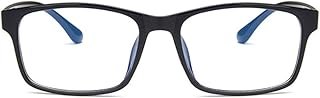 Unisex Glasses Frame Fashion Bright Black Rectangle Full Frame Decoration Prescription Glasses