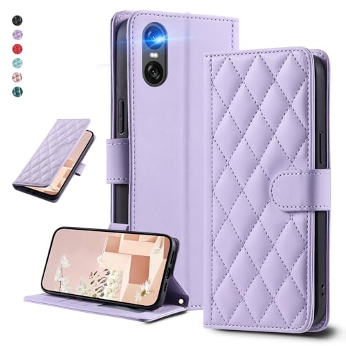 UnivoColors Sony Xperia 10 VI(SO-52E/SOG14/XQ-ES44)�L���e�B�O���U�[�� �蒠�^�P�[�X �G���K���g ����PU �}�O�l�b�g�J�� �J�[�h���[�@�\ �X�^���h�@�\ �t���S�ʕی� �����Y�ی� �X�g���b�v�t��(�p�[�v��