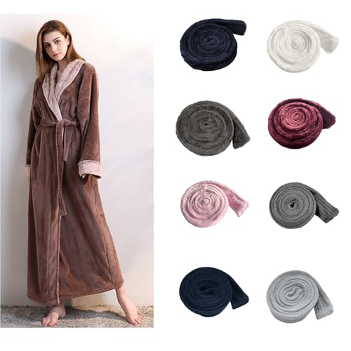 Bath Robe Belt Replacement Hotel Bathrobe Belt Fleece Plush Flannel Belt Flannel Robe Belt Bathrobe Tie Replacement2