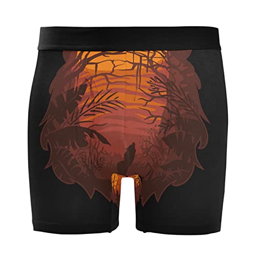 Bóxer para hombre ultrasuaves Vnurnrn pack de 2 calzoncillos cómodos para el día a día