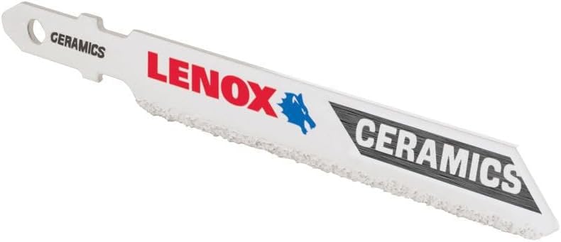 Lenox T-Shank Carbide Grit Jig Saw Blade, 3-1/2In X 3/8In, 3Pk