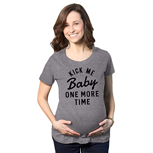 Maternity Kick Me Baby One More Time Tshirt
