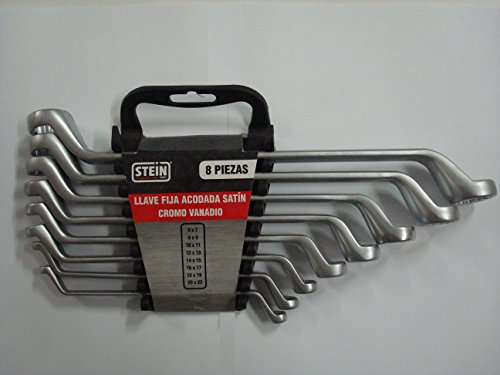 Clé à extrémité ouverte Stein es-acod ALFA 14360 finition satinée 8 pc
