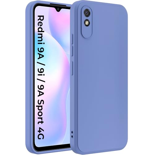 Image of A rtistque Back Cover Case for Redmi 9A / 9A Sport / 9I / 9I Sport 4G | Premium Blue Matte Cover | Camera Protection | Shockproof TPU | Slim Stylish Design | Redmi 9A Back Cover