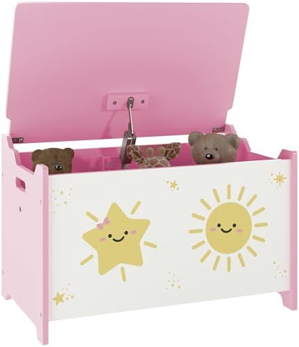 AIYAPLAY Caja de Almacenaje Juguetes, 53L, Baúl Juguetes Infantil...