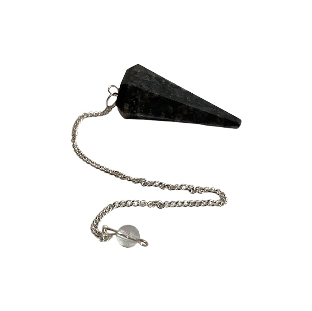 VIE Pendulum with Chain, Larvikite