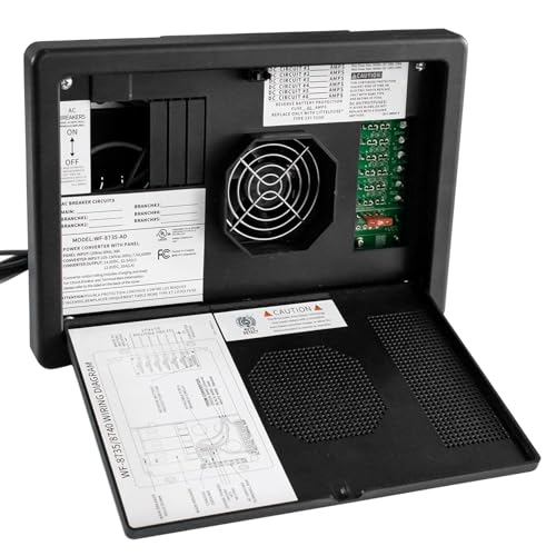 WF-8740-AD Power Converter/Charger, Black 40 Amp Power