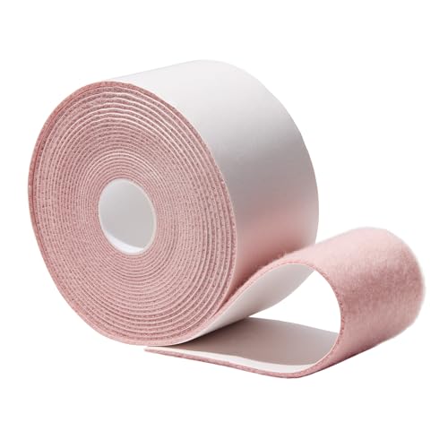 Image of Plush Cotton Moleskin for Feet - (2 inch x 15') - Densely Woven for Blister Prevention & Foot Protection (Two Pack)