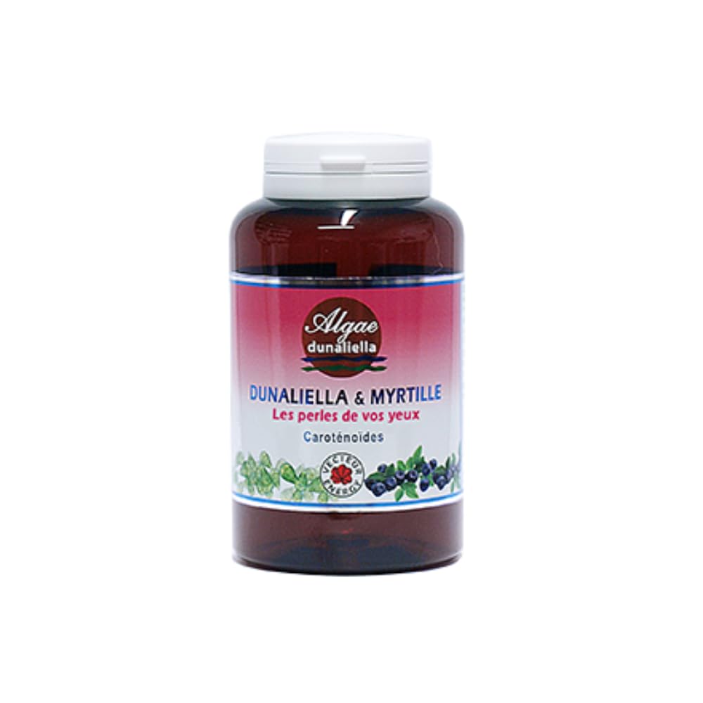 ALGAE Vecteur Energy Dunaliella et Myrtille 150 Gélules 498 mg
