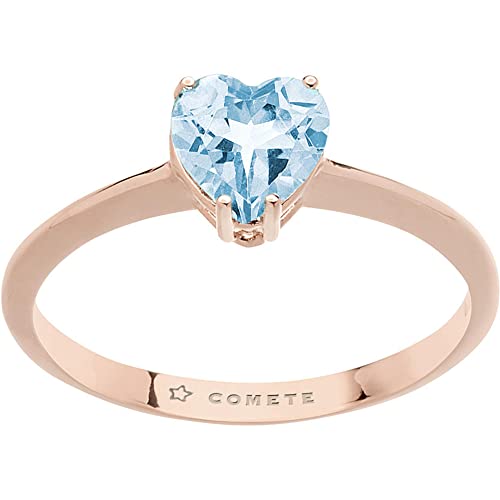 Imagen de Anillo de compromiso solitario Comete fantasía de topacio clásico cód