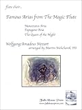  Famous arias from the magic flute musique d\'ensemble-partition+parties separees