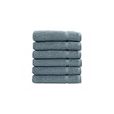 100 percent genuine hand loomed Turkish cotton made in our state of the art solar powered textiles center in Turkey Looped terry cotton weave will not pull or shed for long lasting durability Set Includes: 6 Washcloths measuring 13 inches long x 13 i...