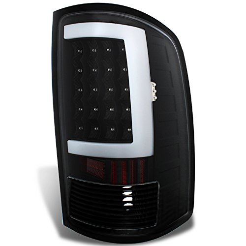 Xtune Gmc Sierra (Not Fit 3500 Dually 4 Rear Wheels) Led Tail Lights Black #TOP1