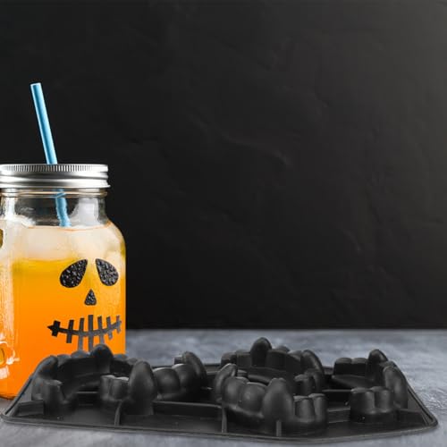 Molde para cubitos de hielo dientes de vampiro 2 pzs miniatura 7
