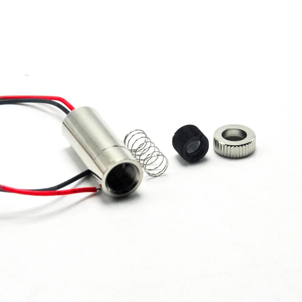 Module Laser Cyan Bleu 488nm 30mW - Focalisable - Format Point/ligne/croix - Pour Labo