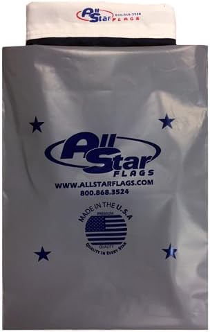 Miniatura 6 de All Star Flags Bandera americana de alta resistencia 3 x 5 pies 100 hecha en los Estados Unidos duradera tela de poliéster  estrellas bordadas rayas