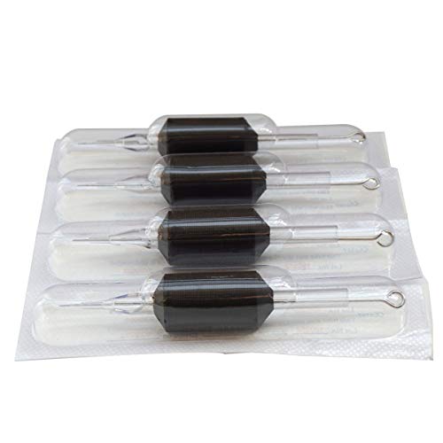 Needlehouse 1inch (25mm) Tattoo Needles Tube Combo 20pcs 1203RL Disposable Tattoo Needles Tube Grips Round Liner (1203RL) - Thumbnail 4
