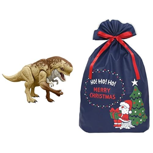 �}�e�� �W�����V�b�N���[���h(JURASSIC WORLD) �o�g���A�N�V�����I�ق���f�B�X�g�[�^�X�E���b�N�X �q�������t�B�M���A ���� �������� �S��:��50cm 4�΂��� �u���E�� JGB58 + �N���X�}�X ���b�s���O�� �Z�b�g G