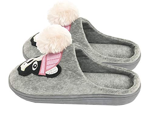 Pantufa feminina bulldog chinelo de quarto feminino 35 a 36